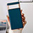 Custodia Lusso Pelle Cover B01H per Google Pixel 6 Pro 5G Blu