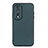 Custodia Lusso Pelle Cover B01H per Huawei Honor 80 5G Verde