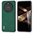 Custodia Lusso Pelle Cover B01H per Huawei Mate 60 Pro Verde