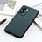 Custodia Lusso Pelle Cover B01H per OnePlus Nord N300 5G Verde