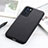 Custodia Lusso Pelle Cover B01H per Oppo Reno6 Pro 5G India Nero