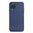 Custodia Lusso Pelle Cover B01H per Samsung Galaxy A12 Nacho Blu