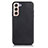 Custodia Lusso Pelle Cover B01H per Samsung Galaxy S21 FE 5G Nero