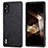 Custodia Lusso Pelle Cover B01H per Sony Xperia 5 V Nero