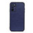 Custodia Lusso Pelle Cover B02H per Oppo A16