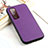 Custodia Lusso Pelle Cover B02H per Samsung Galaxy S20 FE (2022) 5G Viola