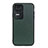 Custodia Lusso Pelle Cover B02H per Xiaomi Redmi K50 5G Verde