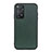 Custodia Lusso Pelle Cover B02H per Xiaomi Redmi Note 11 Pro 4G Verde