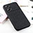 Custodia Lusso Pelle Cover B03H per Oppo K10 Pro 5G Nero