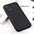 Custodia Lusso Pelle Cover B03H per Realme 9 Pro 5G Nero