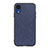 Custodia Lusso Pelle Cover B03H per Samsung Galaxy A03 Core Blu