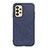 Custodia Lusso Pelle Cover B03H per Samsung Galaxy A13 4G Blu