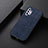 Custodia Lusso Pelle Cover B05H per Samsung Galaxy M32 5G Blu