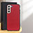 Custodia Lusso Pelle Cover B05H per Samsung Galaxy S24 5G Rosso