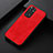 Custodia Lusso Pelle Cover B05H per Xiaomi Redmi Note 11 4G (2022) Rosso