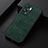 Custodia Lusso Pelle Cover B06H per Oppo A57 5G Verde