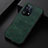 Custodia Lusso Pelle Cover B06H per Oppo Find X5 5G Verde