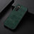 Custodia Lusso Pelle Cover B06H per Samsung Galaxy A03s Verde