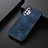 Custodia Lusso Pelle Cover B06H per Samsung Galaxy A32 5G Blu