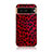 Custodia Lusso Pelle Cover B07H per Google Pixel 6a 5G Rosso