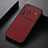 Custodia Lusso Pelle Cover B07H per Vivo X80 Pro 5G Rosso