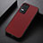Custodia Lusso Pelle Cover B07H per Xiaomi Poco F4 5G Rosso