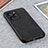 Custodia Lusso Pelle Cover B08H per Huawei Honor 60 SE 5G Nero