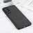 Custodia Lusso Pelle Cover B08H per Oppo Reno6 Pro 5G Nero