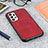Custodia Lusso Pelle Cover B08H per Samsung Galaxy A23 4G Rosso
