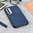 Custodia Lusso Pelle Cover B08H per Samsung Galaxy M23 5G Blu