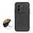 Custodia Lusso Pelle Cover B08H per Vivo V25 Pro 5G Nero