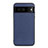 Custodia Lusso Pelle Cover B10H per Google Pixel 7 5G Blu