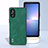 Custodia Lusso Pelle Cover BH2 per Sony Xperia 5 V Verde