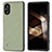 Custodia Lusso Pelle Cover BH3 per Sony Xperia 5 V Verde