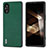 Custodia Lusso Pelle Cover BH5 per Sony Xperia 5 V Verde