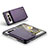 Custodia Lusso Pelle Cover C01S per Google Pixel Fold 5G Viola