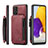 Custodia Lusso Pelle Cover C01S per Samsung Galaxy A72 5G Rosso