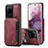 Custodia Lusso Pelle Cover C01S per Samsung Galaxy S20 Ultra