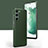 Custodia Lusso Pelle Cover C04 per Samsung Galaxy S21 5G Verde