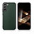 Custodia Lusso Pelle Cover C08 per Samsung Galaxy S24 Plus 5G Verde