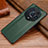 Custodia Lusso Pelle Cover DL1 per Huawei Honor Magic3 Pro+ Plus 5G Verde