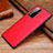 Custodia Lusso Pelle Cover DL1 per Huawei Honor V40 5G Rosso