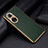 Custodia Lusso Pelle Cover DL2 per Huawei Honor 50 5G Verde