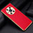 Custodia Lusso Pelle Cover DL2 per Huawei Honor Magic3 5G Rosso