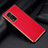 Custodia Lusso Pelle Cover DL2 per Huawei Honor V40 5G Rosso