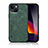 Custodia Lusso Pelle Cover DY1 per Apple iPhone 15 Plus Verde