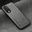 Custodia Lusso Pelle Cover DY1 per Huawei Honor 90 5G Grigio