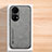 Custodia Lusso Pelle Cover DY1 per Huawei P50 Pro Grigio