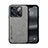 Custodia Lusso Pelle Cover DY1 per OnePlus 10T 5G Grigio