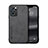 Custodia Lusso Pelle Cover DY1 per OnePlus Nord CE 2 5G Nero